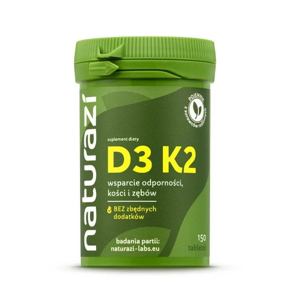 Naturazi witaminy D3 K2